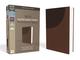 NIV Super Giant Print Reference Bible Brown (Red Letter Edition) Premium Imitation Leather - Thumbnail 1
