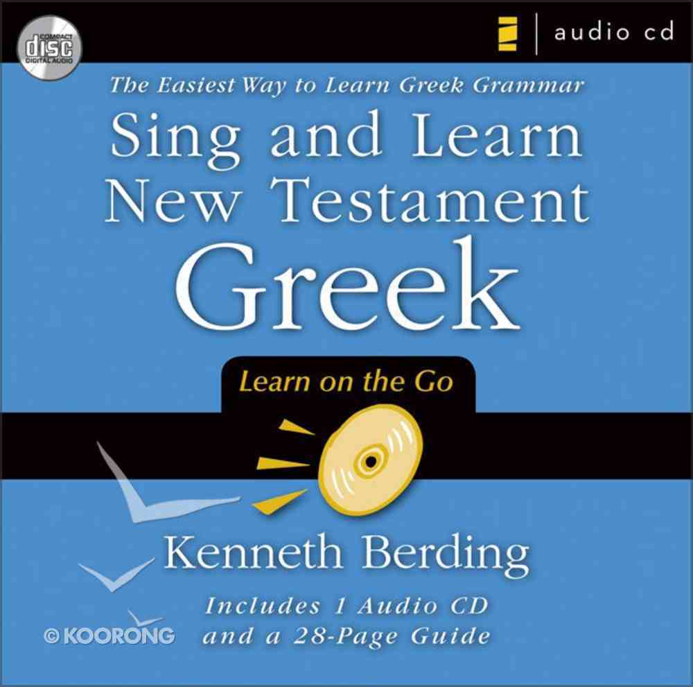 Sing and Learn New Testament Greek CD