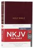 NKJV Pew Bible Burgundy (Red Letter Edition) Hardback - Thumbnail 0