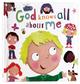 God Knows All About Me Padded Board Book - Thumbnail 0