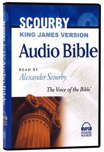 Album Image for KJV Scourby Audio Bible MP3 - DISC 1
