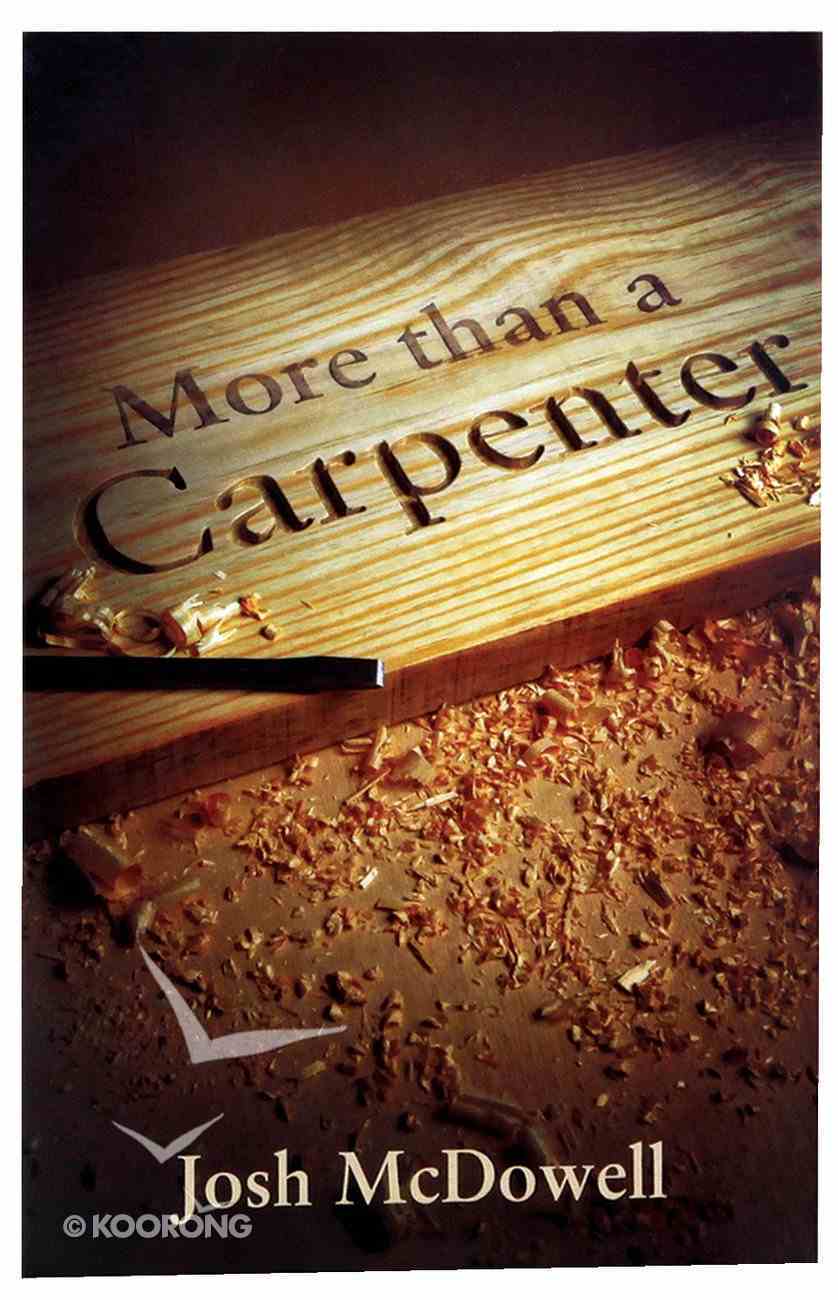 More Than a Carpenter NIV (Pack Of 25) Booklet
