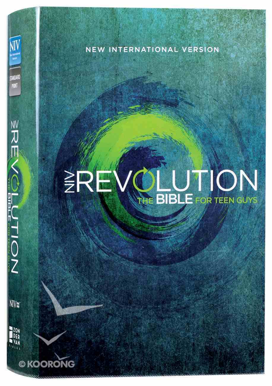 NIV Revolution Bible For Teen Guys (Black Letter Edition) Hardback