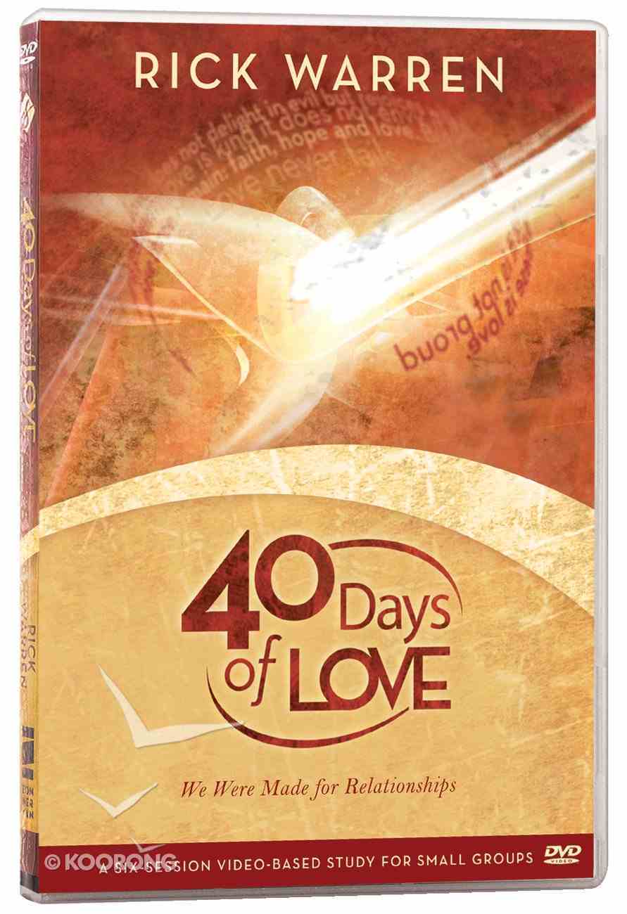 40 Days of Love (Dvd) DVD