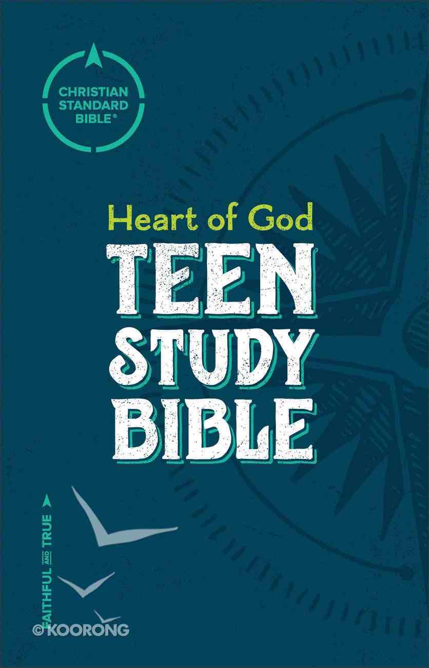 CSB Heart of God Teen Study Bible Hardback