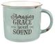 Camp Style Ceramic Mug: Amazing Grace How Sweet the Sound, Green/White Homeware - Thumbnail 0
