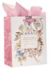 Gift Bag Medium: Grace Upon Grace, Floral Stationery - Thumbnail 0