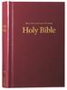 NIV Pew and Worship Bible Large Print Burgundy (Black Letter Edition) Hardback - Thumbnail 2
