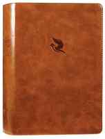 NKJV Spirit-Filled Life Bible Brown (Red Letter Edition) (Third Edition) Premium Imitation Leather - Thumbnail 0