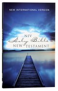 NIV Outreach New Testament Blue Pier (Black Letter Edition) Paperback