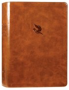 NKJV Spirit-Filled Life Bible Brown (Red Letter Edition) (Third Edition) Premium Imitation Leather