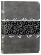 TPT New Testament Compact Charcoal (Black Letter Edition) (With Psalms Proverbs & Song Of Songs) Imitation Leather