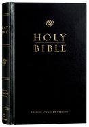 ESV Pew Bible Black (Black Letter Edition) Hardback