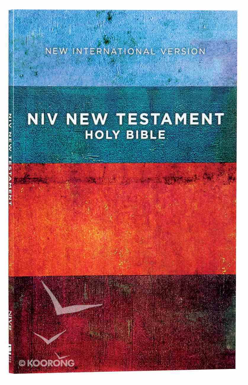 NIV Outreach New Testament Red Blue Stripes (Black Letter Edition) Paperback