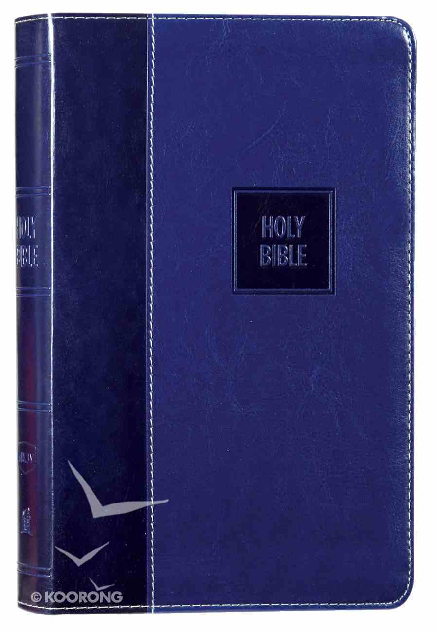 NKJV Deluxe Gift Bible Blue (Red Letter Edition) | Koorong