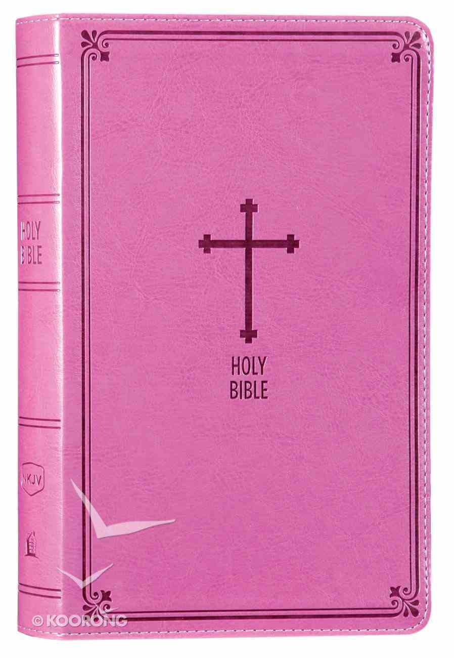 NKJV Deluxe Gift Bible Pink Red Letter Edition | Koorong