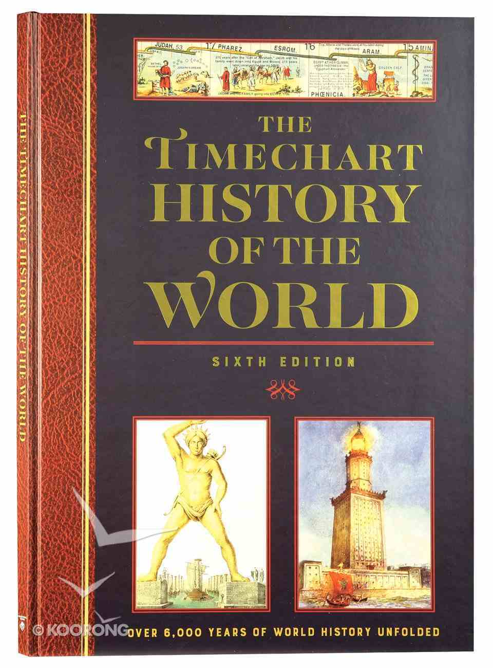 Timechart History of the World, the (Us Ed) (6th Ed) Chart/card