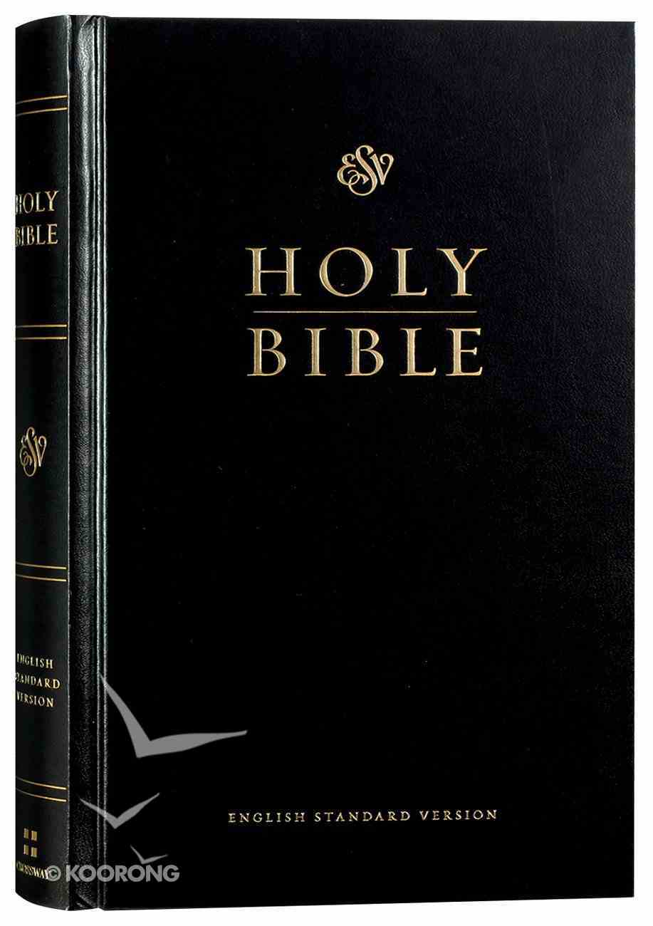 ESV Pew Bible Black (Black Letter Edition) Hardback