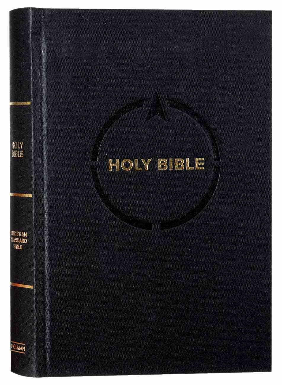CSB Pew Bible Black (Black Letter Edition) Hardback