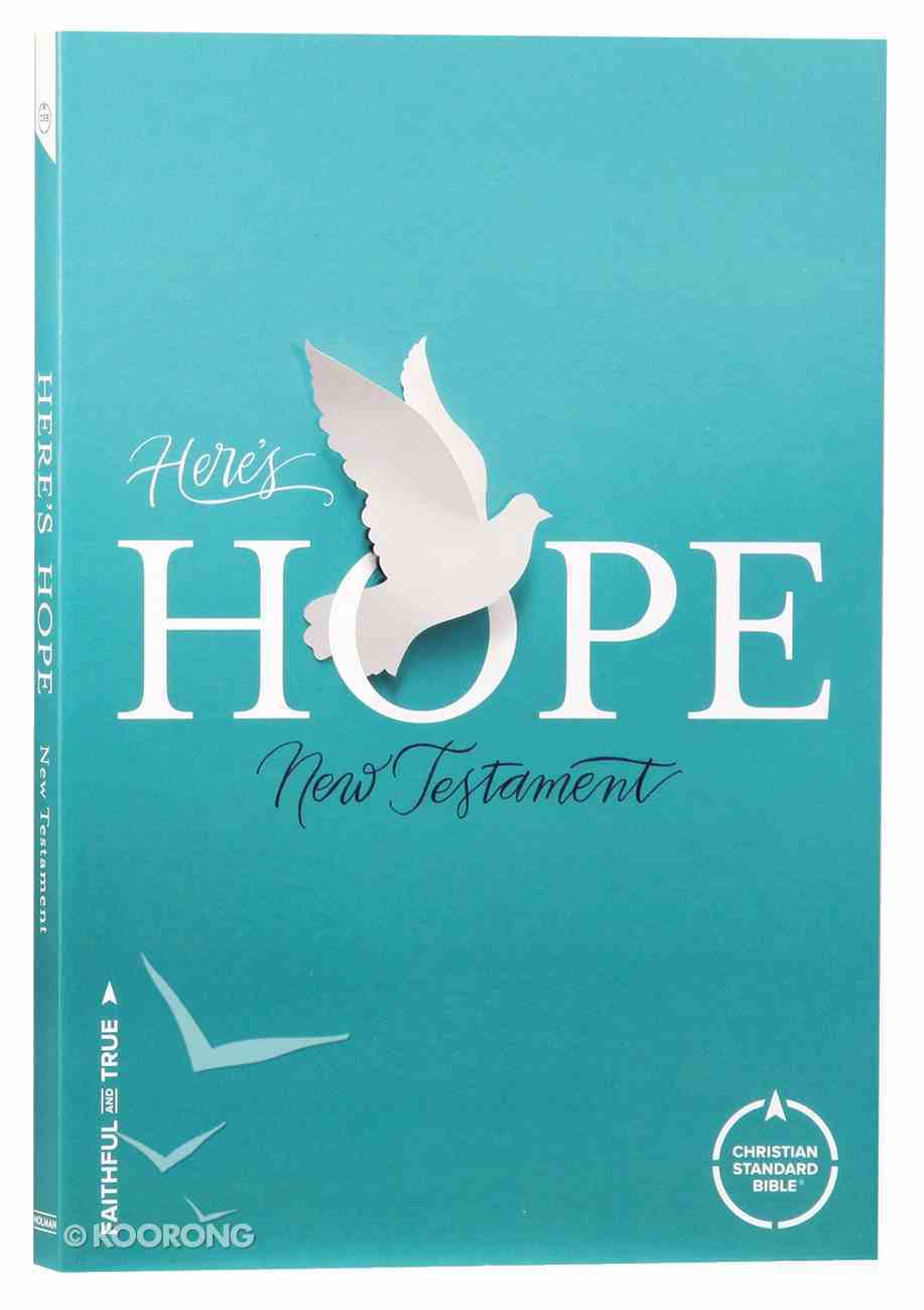 CSB Here's Hope New Testament Paperback