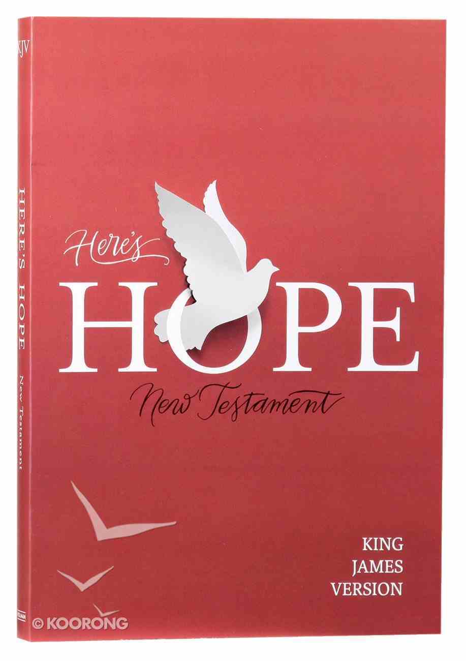 KJV Here's Hope New Testament Paperback