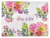 Large Glass Cutting Board: Glory of God, Floral Homeware - Thumbnail 0