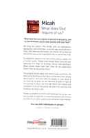 Micah: What Does God Require of Us? (6 Studies) (Good Book Guides Series) Paperback - Thumbnail 1