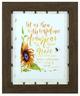 Gracelaced Framed Art Print: Draw Near, Sunflower (Hebrews 4:16) Plaque - Thumbnail 0