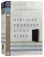 NIV Biblical Theology Study Bible Black (Black Letter Edition) Bonded Leather - Thumbnail 2