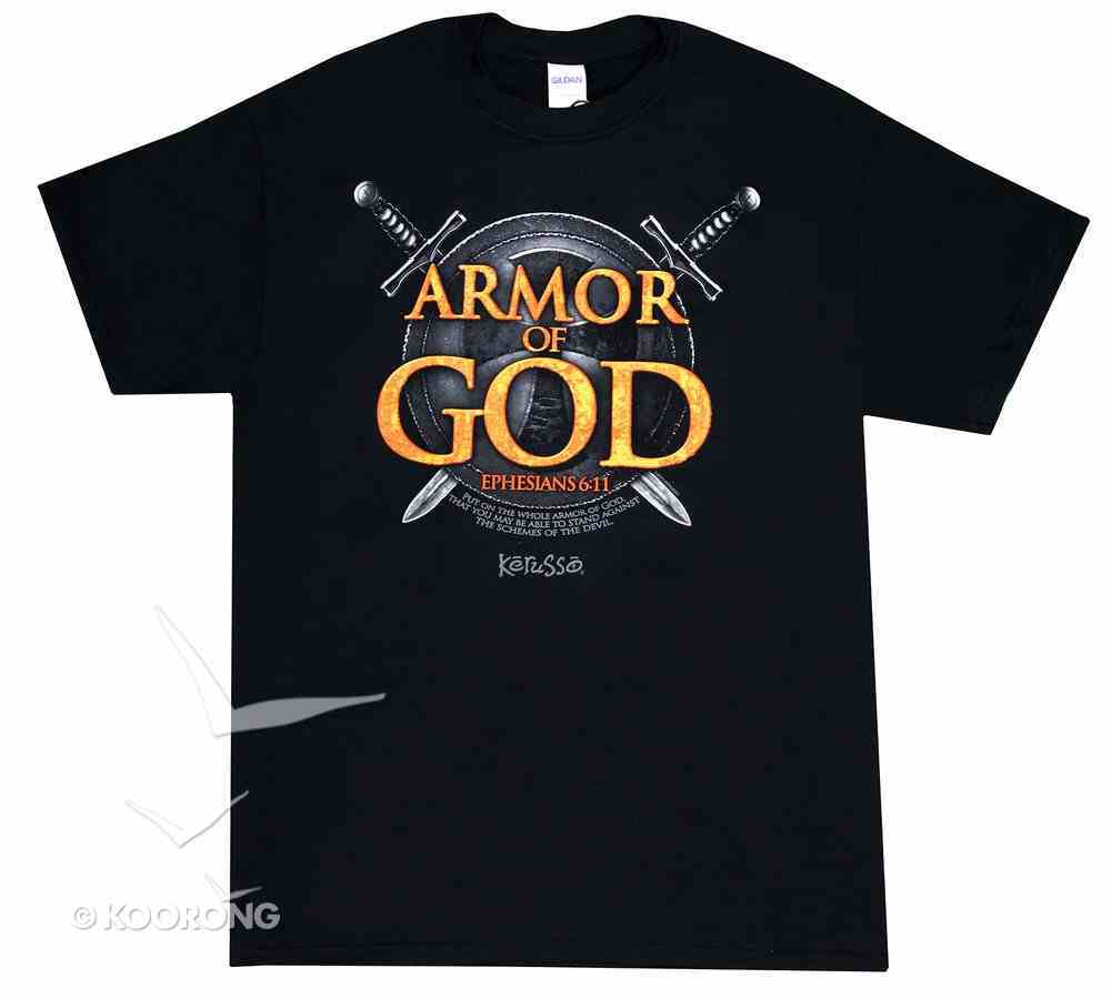 Mens T-Shirt: Armor of God Medium Soft Goods