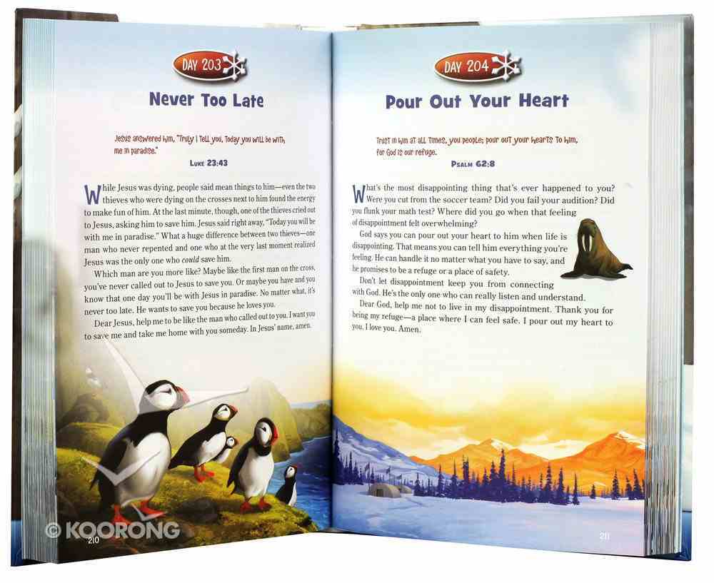NIV Adventure Bible Book of Devotions: Polar Exploration Edition Hardback
