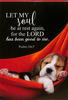 Notepad: Let My Soul Be At Rest Again.... (Puppy Sleeping In Hammock) Stationery - Thumbnail 0