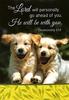 Notepad: The Lord Will Personally Go Ahead of You (Puppies Running) Stationery - Thumbnail 0