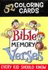 52 Colouring Cards For Kids: Bible Memory Verses, Every Kid Should Know Box - Thumbnail 0