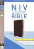 NIV Thinline Bible Giant Print Black Indexed (Red Letter Edition) Bonded Leather - Thumbnail 0