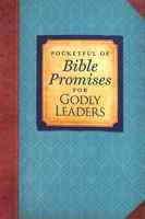 Pocketful of Bible Promises For Godly Leaders Paperback - Thumbnail 0