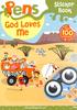 God Loves Me (Sticker Book) (Pens Daily Devotions For Small People Series) Booklet - Thumbnail 0