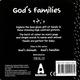 God's Families: Black and White Baby Book Board Book - Thumbnail 1