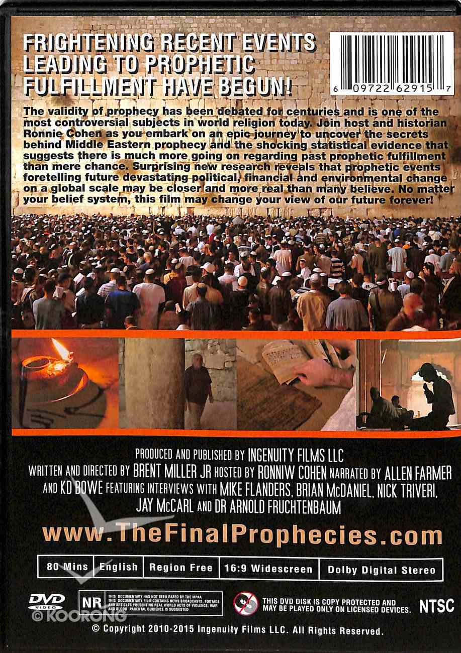 The Final Prophecies DVD