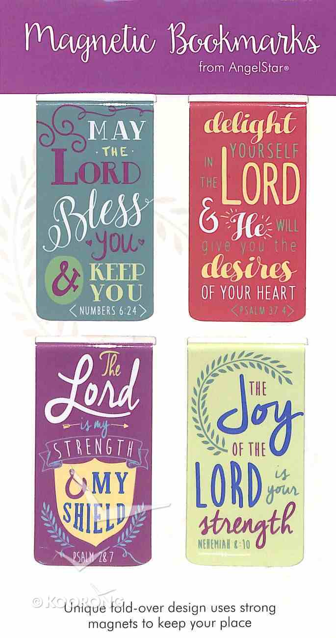 Bookmark Magnetic: May the Lord Bless You..... (Set Of 4) Stationery