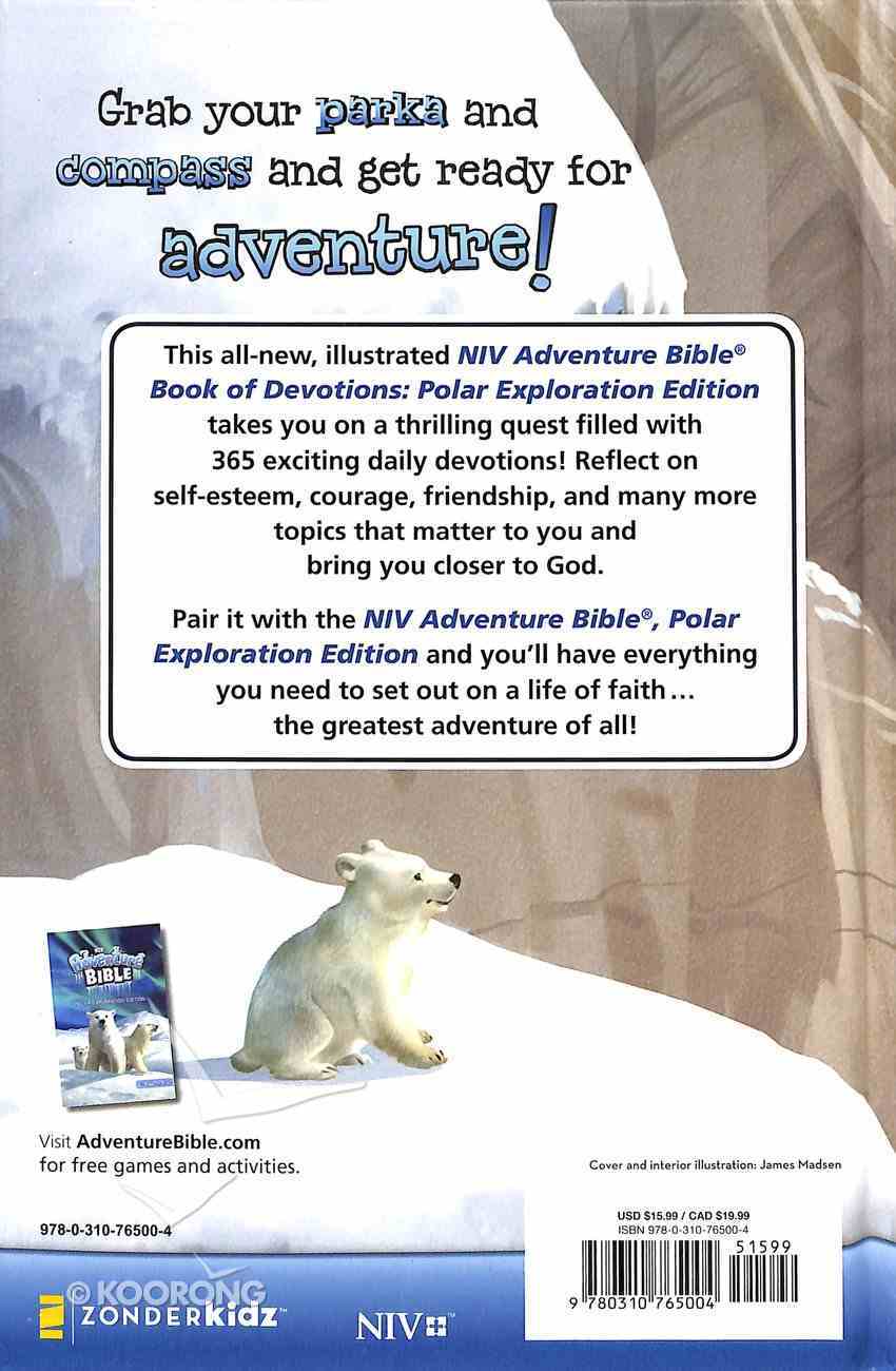 NIV Adventure Bible Book of Devotions: Polar Exploration Edition Hardback