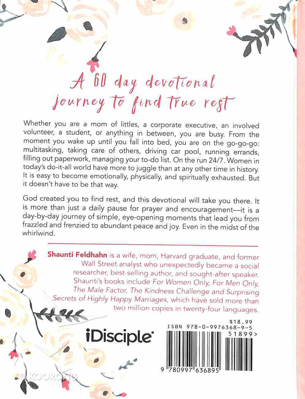 Find Rest: A Women's Devotional For Lasting Peace in a Busy Life Hardback