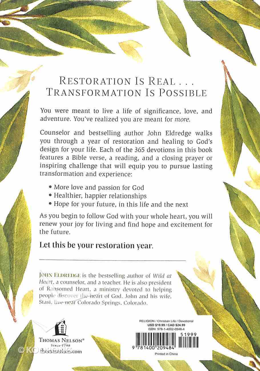 Restoration Year: A 365 Day-Devotional (365 Daily Devotions Series) Hardback