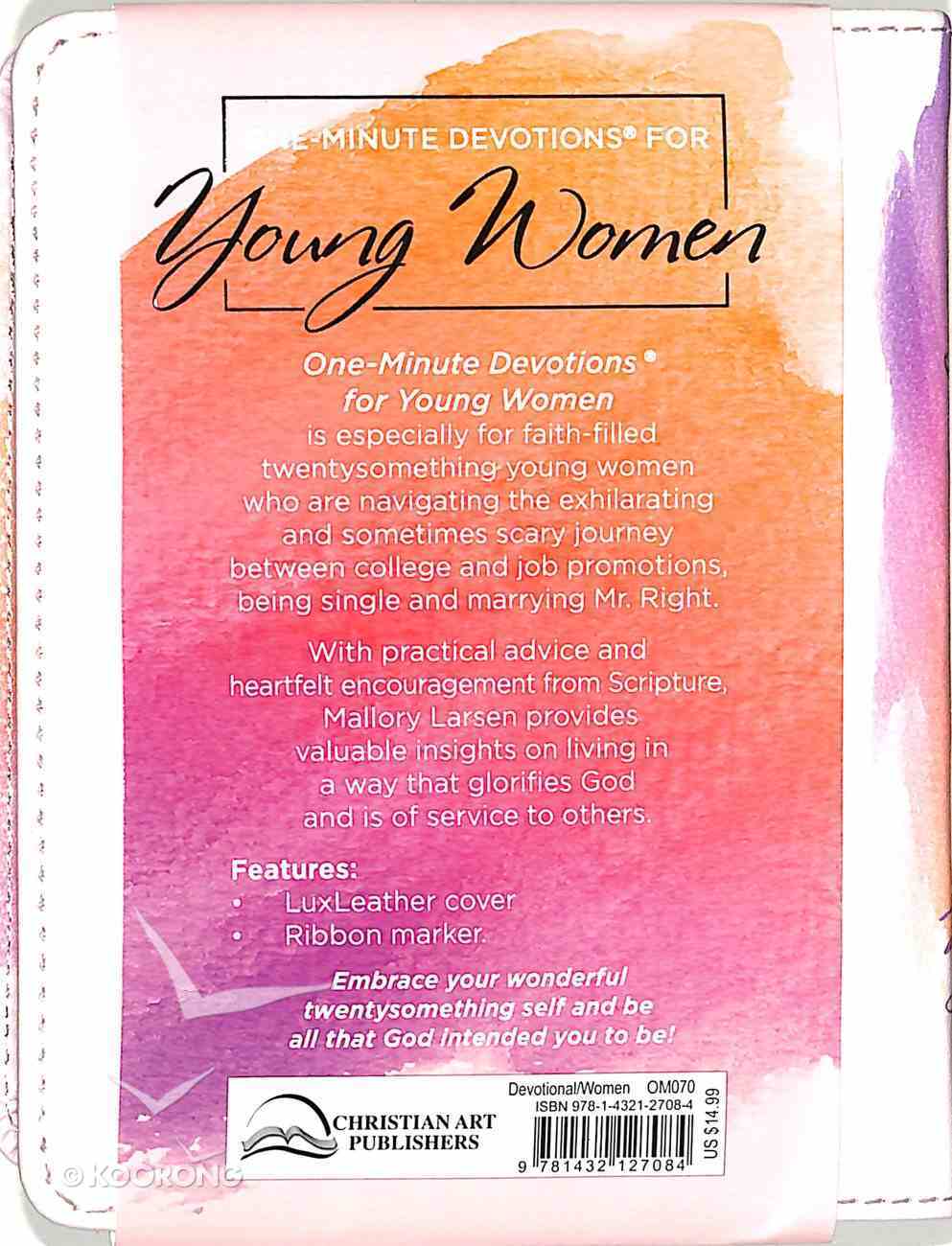 One Minute Devotions For Young Women Imitation Leather