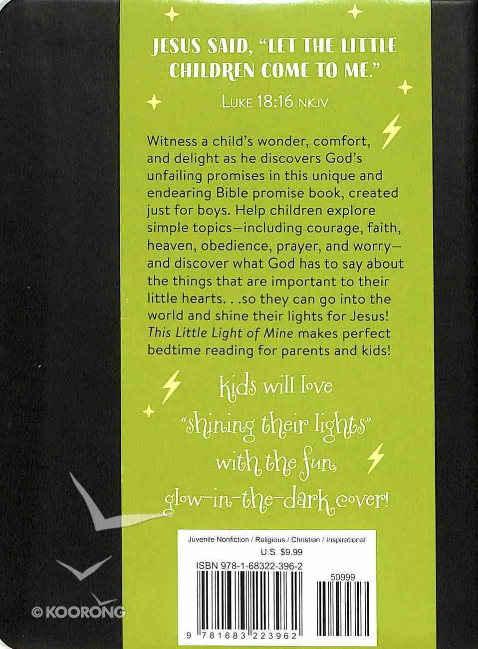 This Little Light of Mine: The Bible Promise Book For Boys Flexi Back
