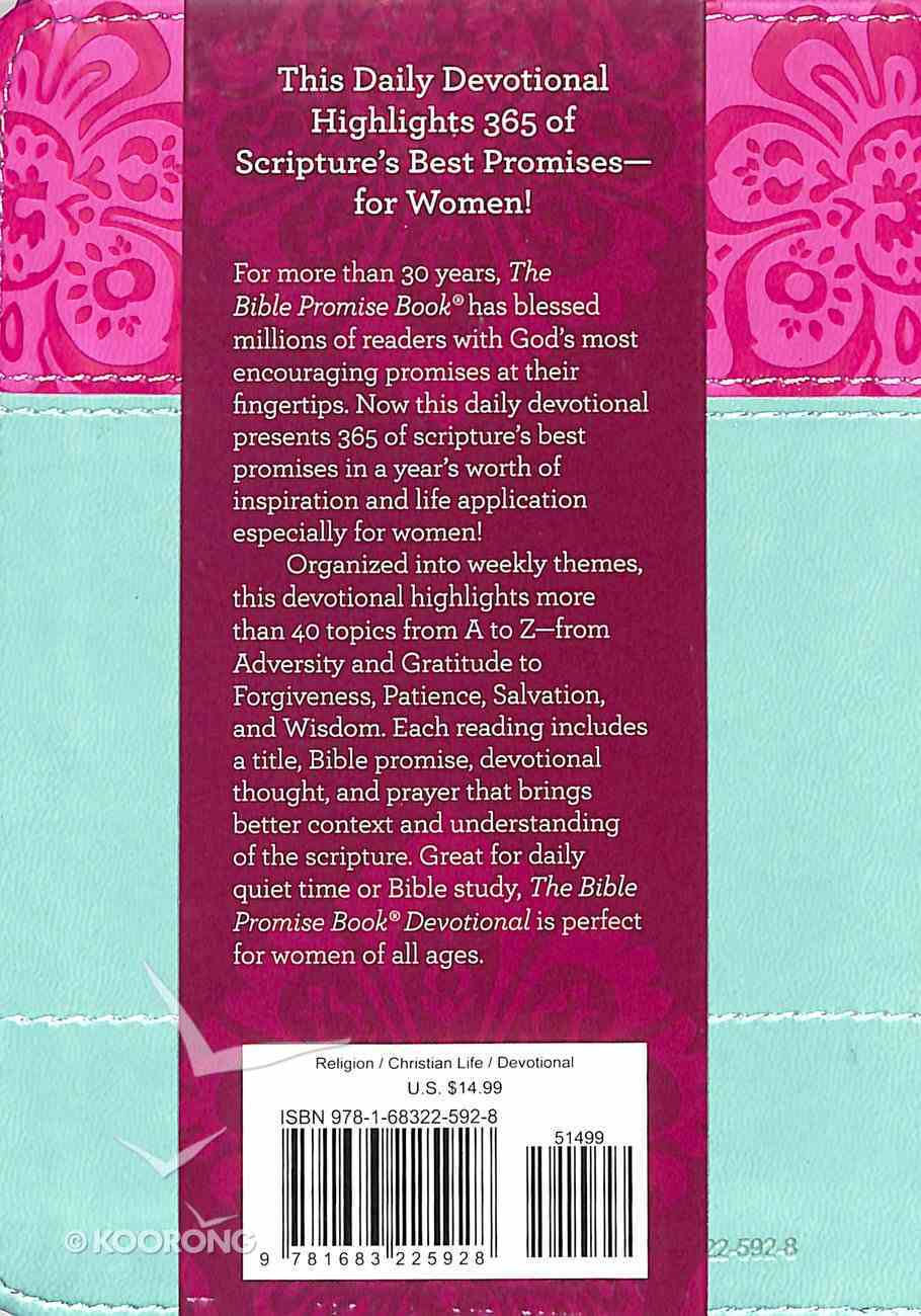 The Bible Promise Book Devotional For Women: 365 Days of Encouragement For Your Heart Imitation Leather