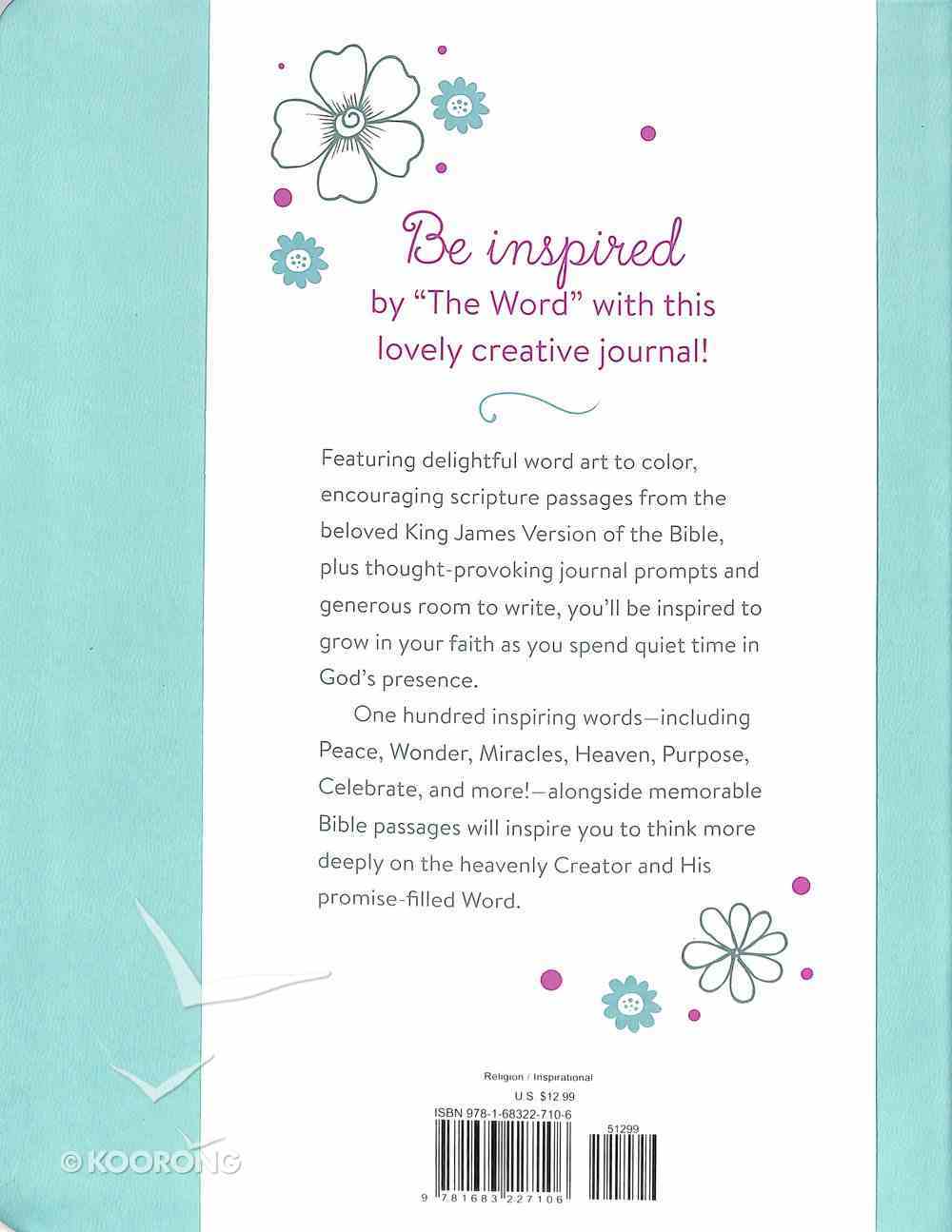 Inspired By the Word: A Creative Journal For Women Paperback