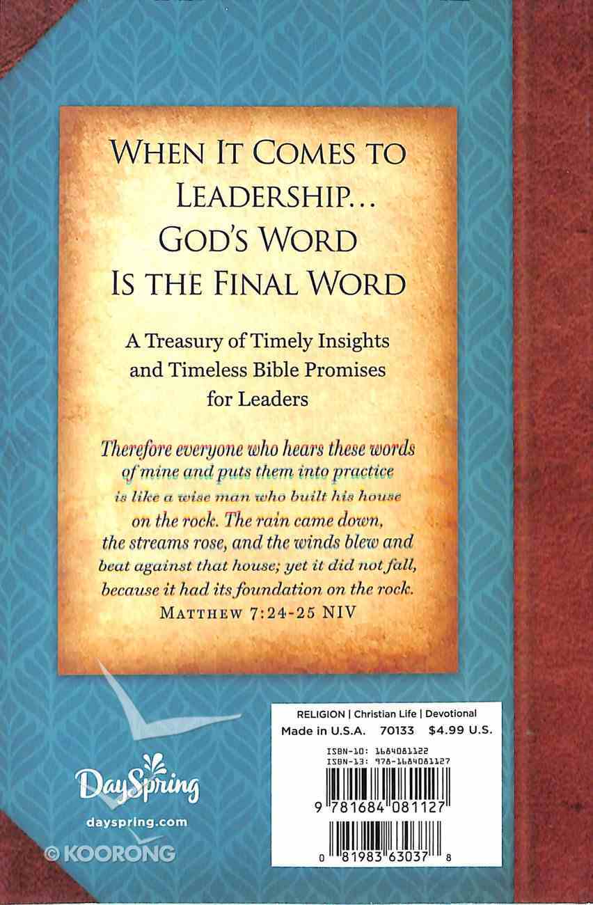 Pocketful of Bible Promises For Godly Leaders Paperback