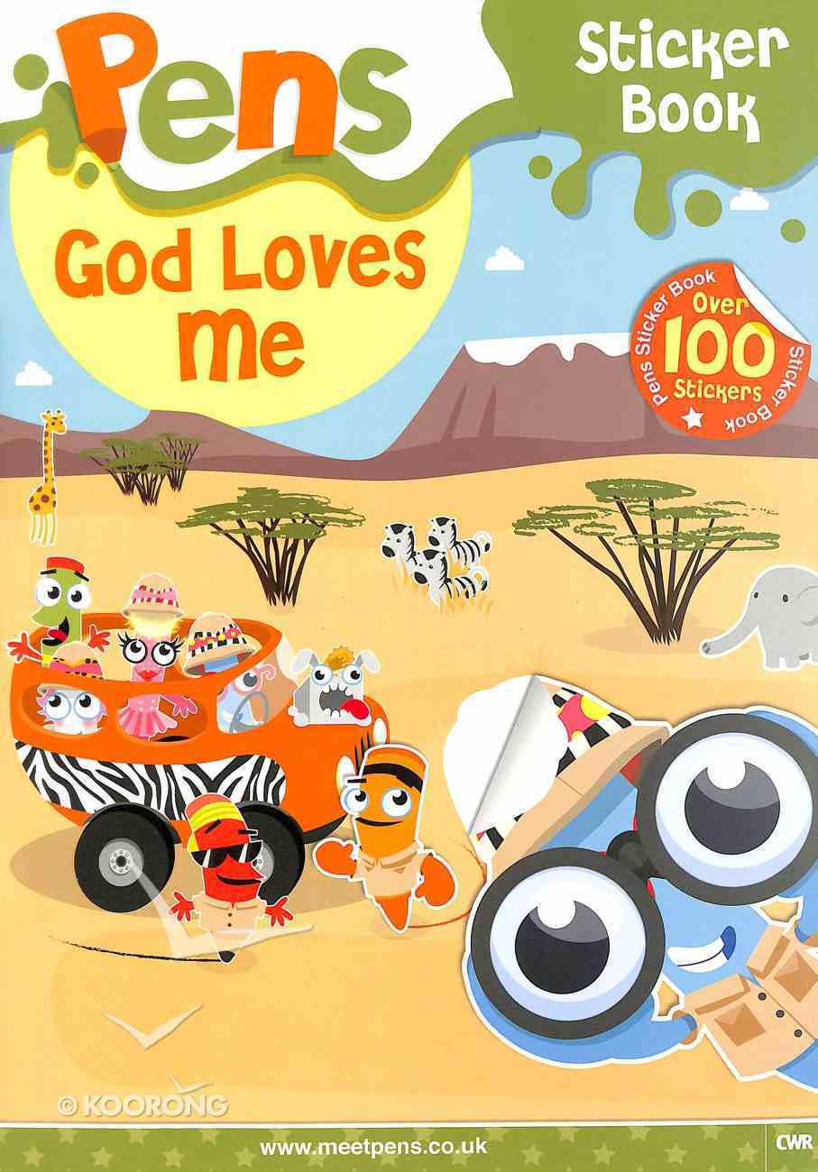 God Loves Me (Sticker Book) (Pens Daily Devotions For Small People Series) Booklet