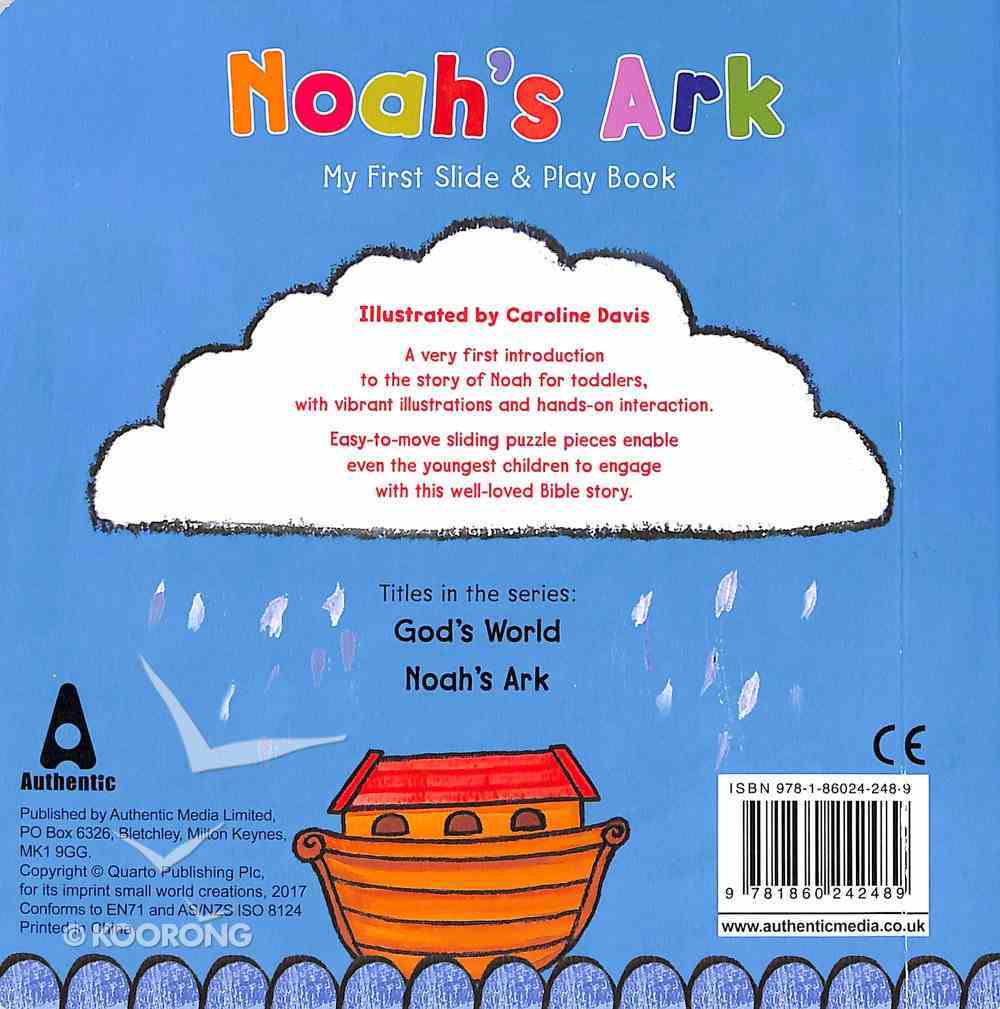 My First Slide and Play: Noah's Ark Board Book